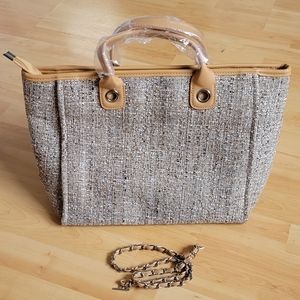 Deauville Canvas Shoulder Bag